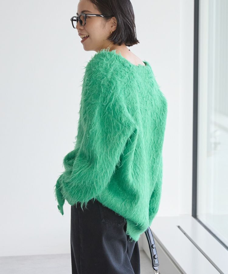 AMERICAN HOLIC「カールシャギーカーディガン」|カーディガン|