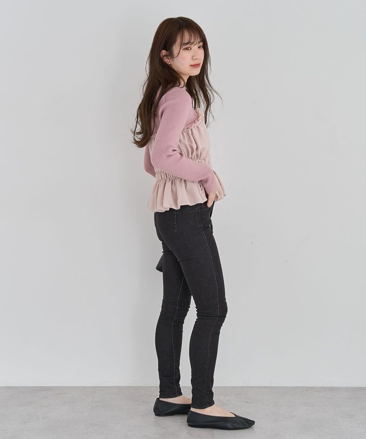 Green Parks「・swing by ビスチェレイヤーハイネックニット」|ニット・セーター|