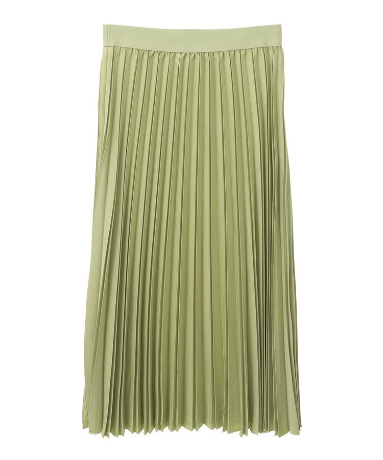 Green Parks「微光沢 プリーツスカート」|スカート|