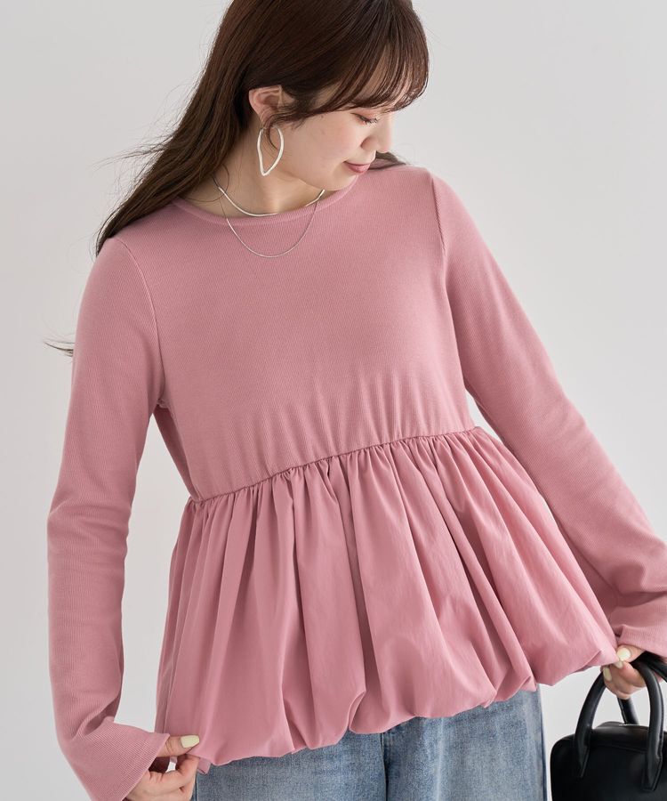 Green Parks「・SUGAR SPOON 裾バルーンプルオーバー」|Tシャツ・カットソー|