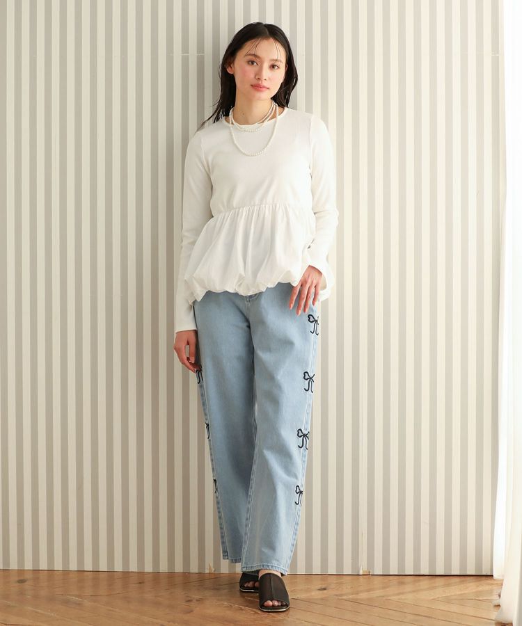 Green Parks「・SUGAR SPOON 裾バルーンプルオーバー」|Tシャツ・カットソー|