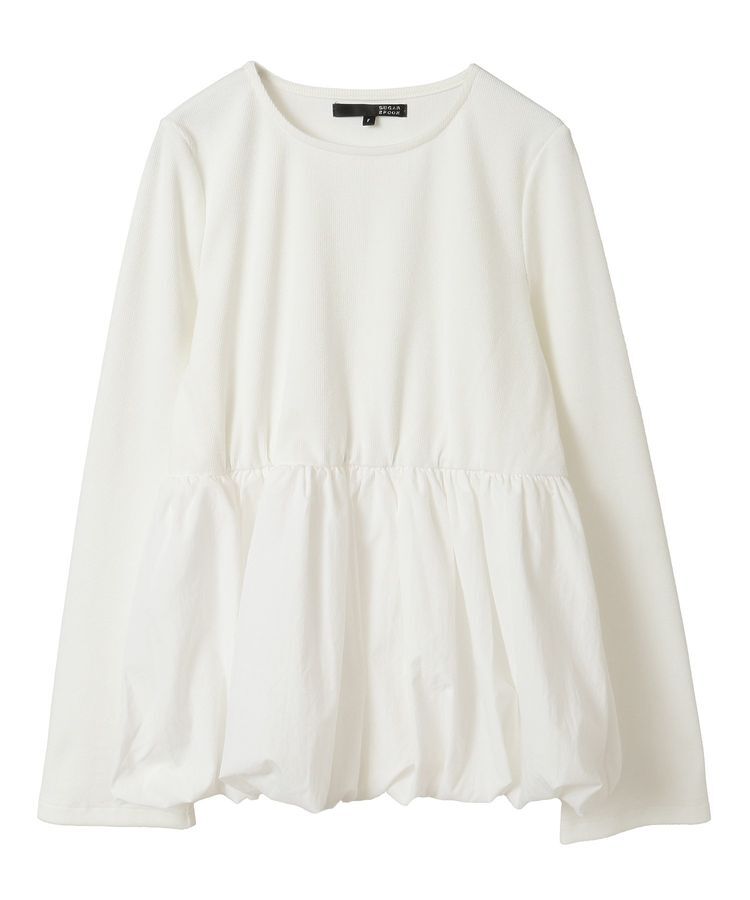 Green Parks「・SUGAR SPOON 裾バルーンプルオーバー」|Tシャツ・カットソー|