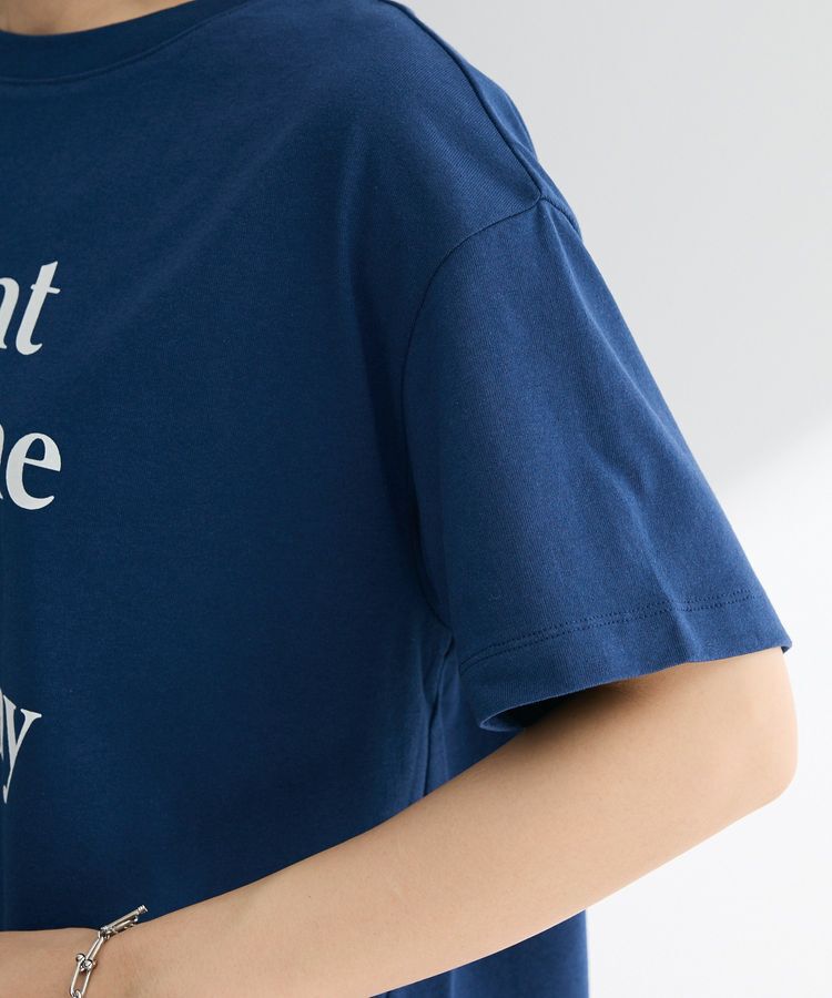 Green Parks「多段フェミニンロゴボックスTシャツ」|Tシャツ・カットソー|