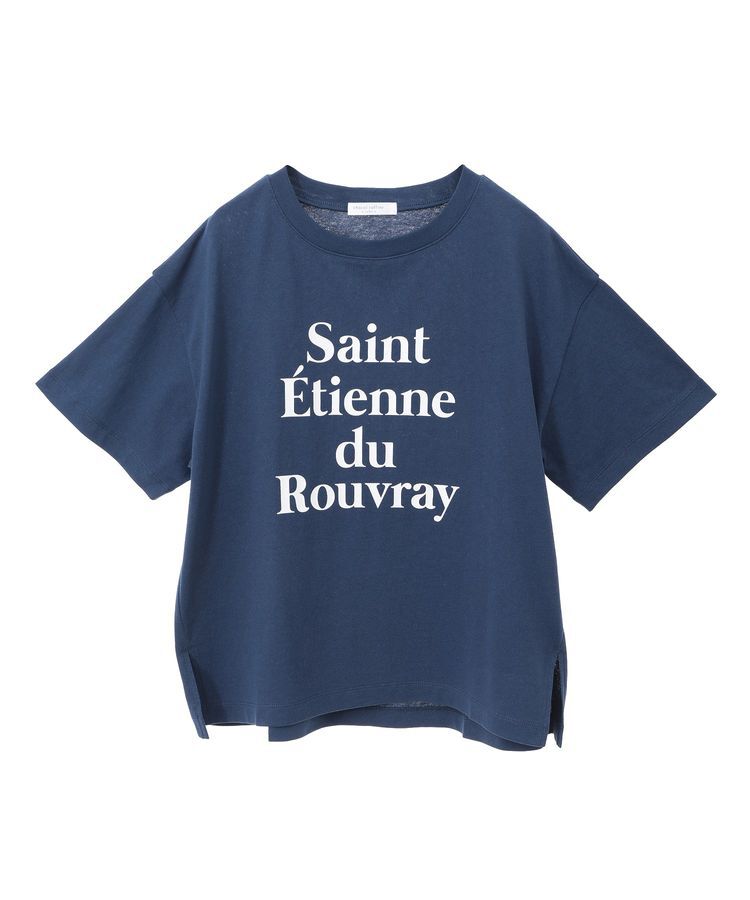 Green Parks「多段フェミニンロゴボックスTシャツ」|Tシャツ・カットソー|