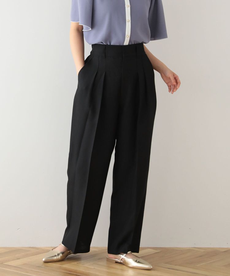 Green Parks「・ELENCARE DUE リネンライク2タックパンツ」|その他|