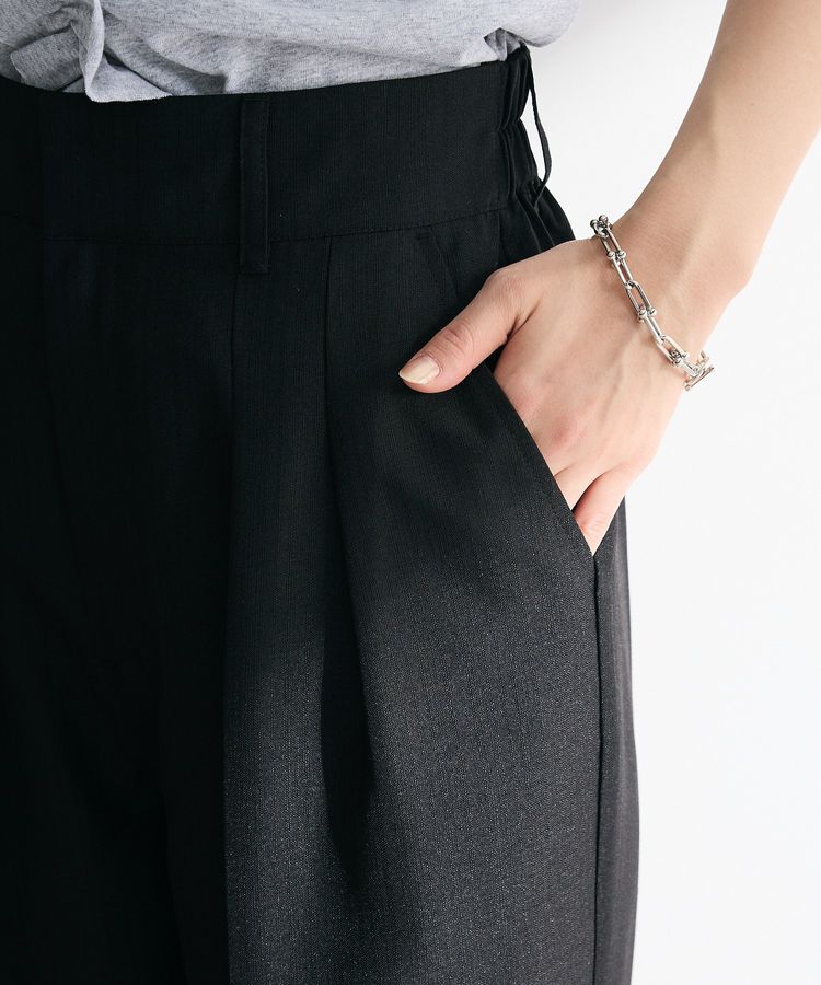 Green Parks「・ELENCARE DUE リネンライク2タックパンツ」|その他|