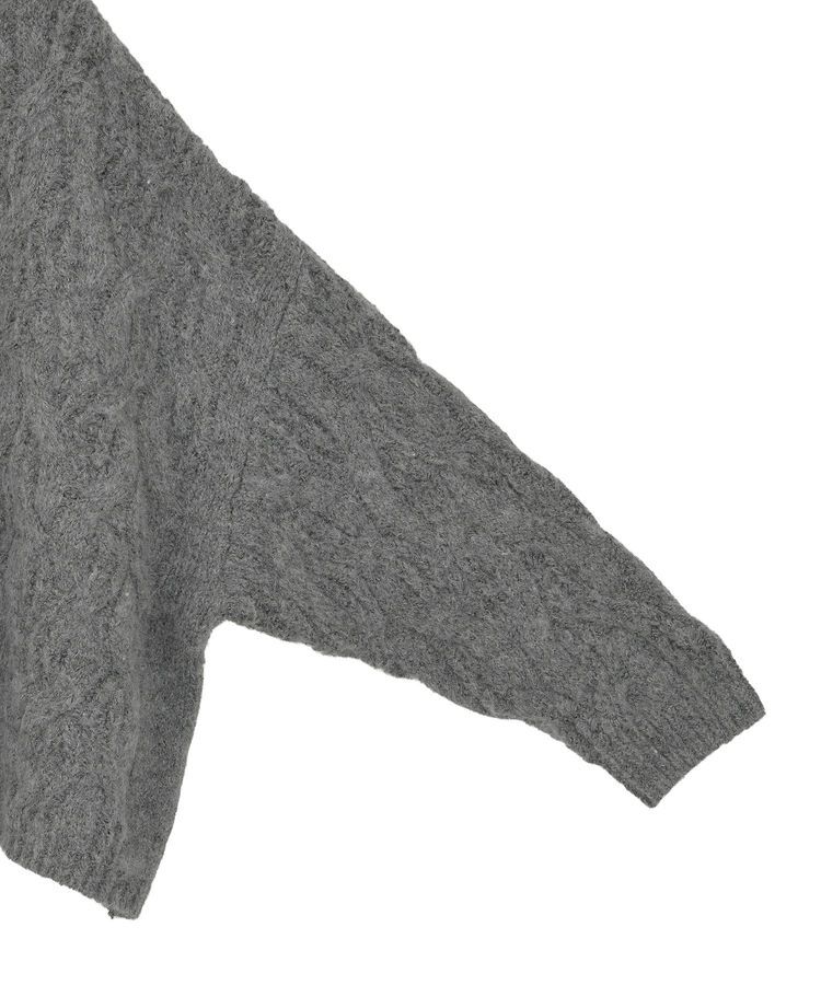 Green Parks「ふわふわケーブルニットプルオーバー」|ニット・セーター|