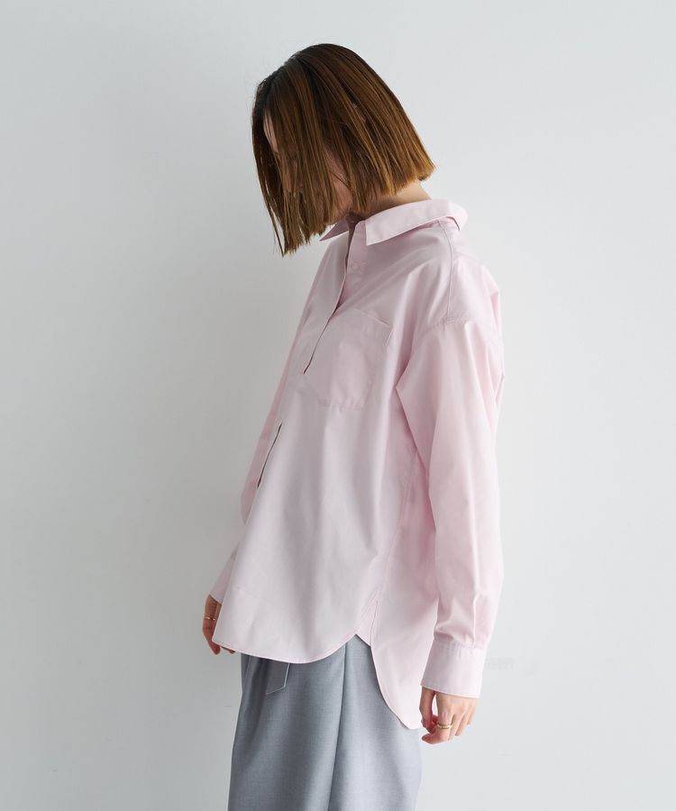 YECCA VECCA「イージーケアオーバーシャツ」|シャツ・ブラウス|