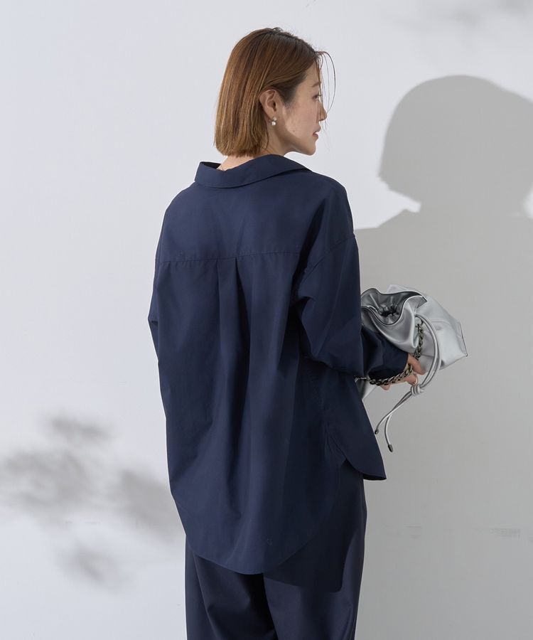 YECCA VECCA「イージーケアオーバーシャツ」|シャツ・ブラウス|