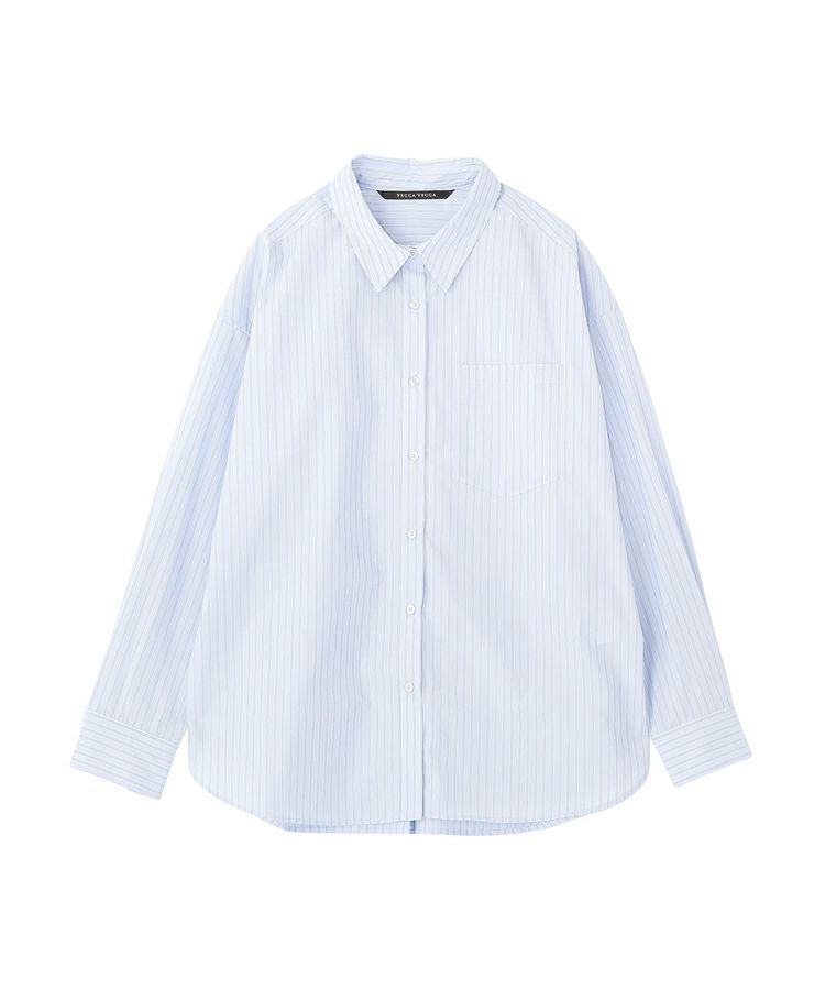 YECCA VECCA「イージーケアオーバーシャツ」|シャツ・ブラウス|
