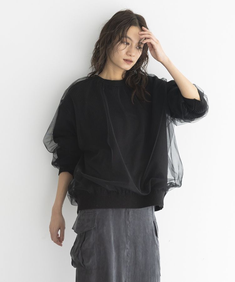 GARAGE OF GOOD CLOTHING「【TORRAZZO DONNA】シアチュール＋ニットトップス」|ニット・セーター|