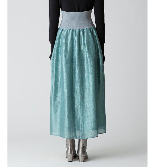 allureville「ブライトカールマイヤー2WAYスカート」|スカート|