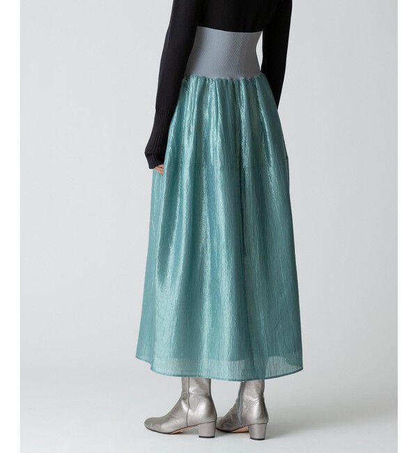 allureville「ブライトカールマイヤー2WAYスカート」|スカート|