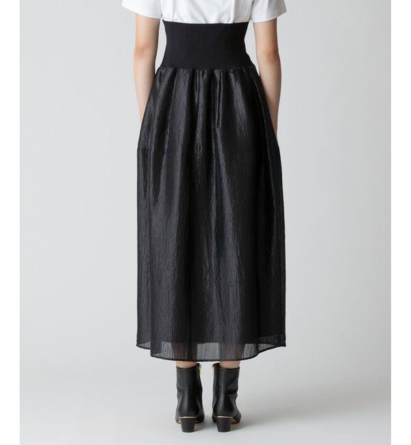 allureville「ブライトカールマイヤー2WAYスカート」|スカート|