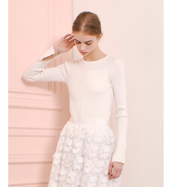 LOULOU WILLOUGHBY「【LOULOU WILLOUGHBY】2WAY RIB プルオーバー」|ニット・セーター|