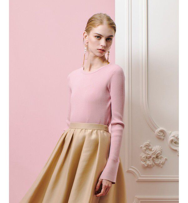 LOULOU WILLOUGHBY「【LOULOU WILLOUGHBY】2WAY RIB プルオーバー」|ニット・セーター|