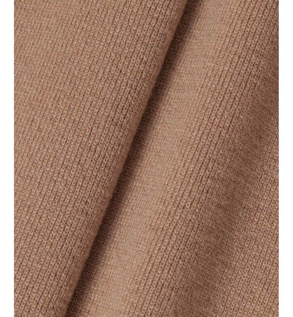 LOULOU WILLOUGHBY「【LOULOU WILLOUGHBY】ファー衿ニットショートコート」|ダッフルコート|