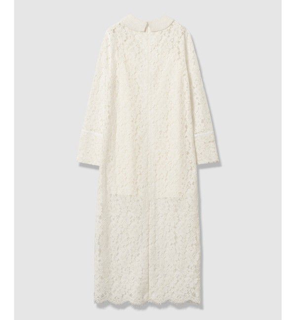 LOULOU WILLOUGHBY「【LOULOU WILLOUGHBY】パールネックレースワンピース」|ワンピース|