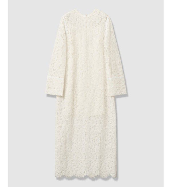 LOULOU WILLOUGHBY「【LOULOU WILLOUGHBY】パールネックレースワンピース」|ワンピース|