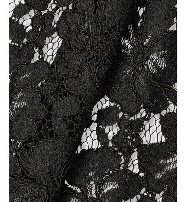 LOULOU WILLOUGHBY「【LOULOU WILLOUGHBY】パールネックレースワンピース」|ワンピース|