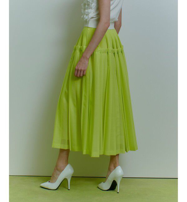 LOULOU WILLOUGHBY「【LOULOU WILLOUGHBY】カールマイヤープリーツスカート」|スカート|