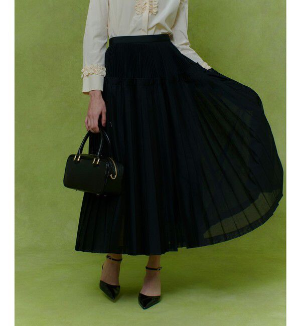 LOULOU WILLOUGHBY「【LOULOU WILLOUGHBY】カールマイヤープリーツスカート」|スカート|