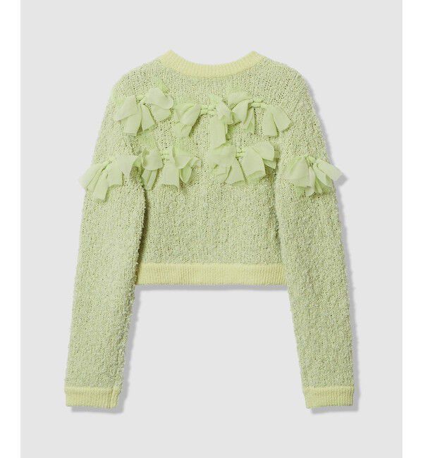 LOULOU WILLOUGHBY「【LOULOU WILLOUGHBY】ペタルパピヨンカーディガン」|カーディガン|