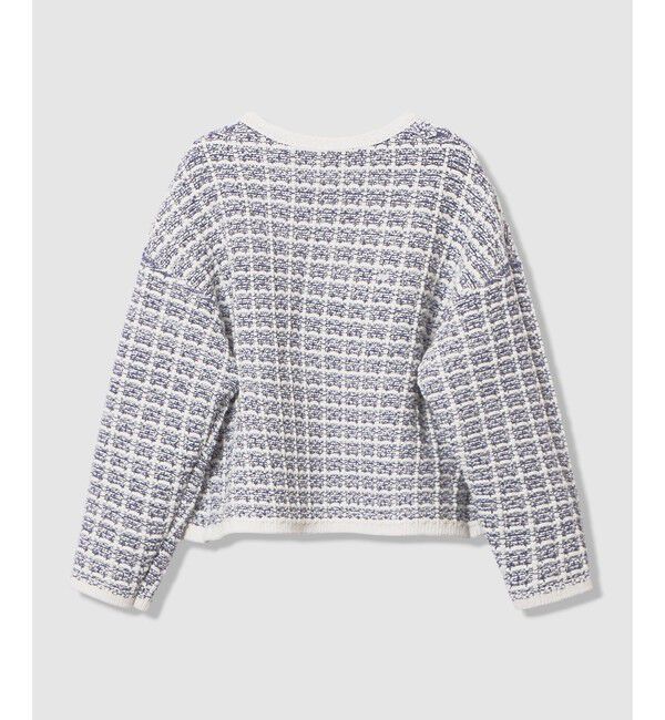 allureville「リバーシブルツィードカーディガン」|カーディガン|