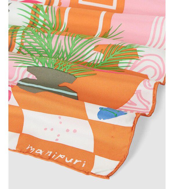 allureville「【manipuri(マニプリ)】65&times;65 SILK SCARF」|バンダナ・スカーフ|