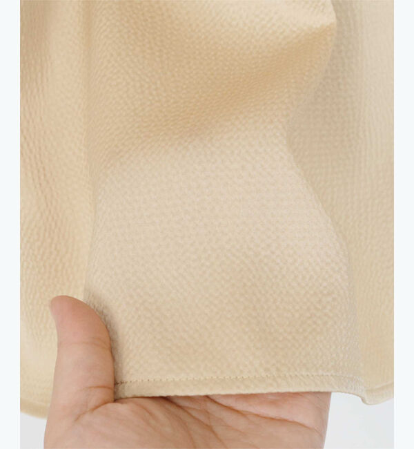 ur's「サテンギャザーブラウス」|シャツ・ブラウス|