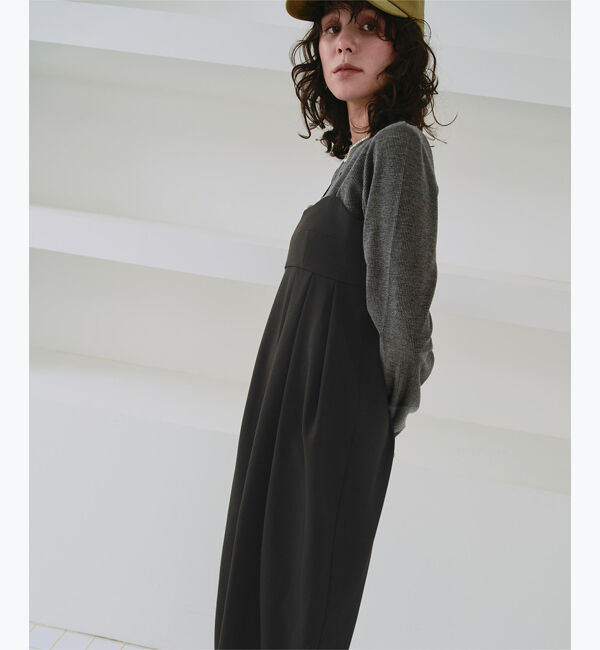 titivate「コクーンシルエットキャミソールワンピース」|ワンピース|