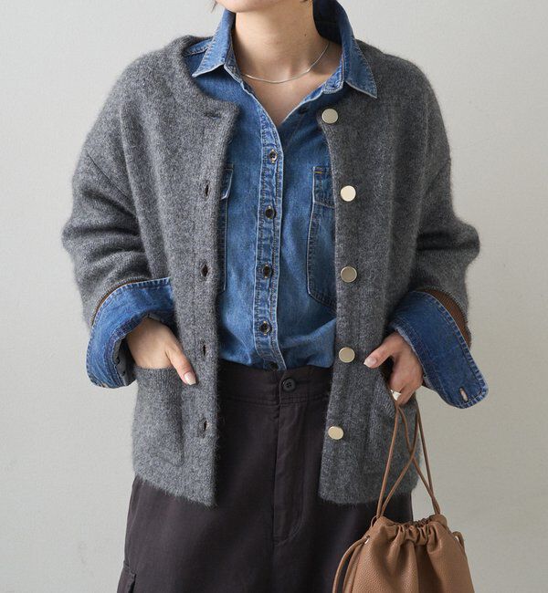  「ダブルポケットデニムシャツ」|シャツ・ブラウス|
