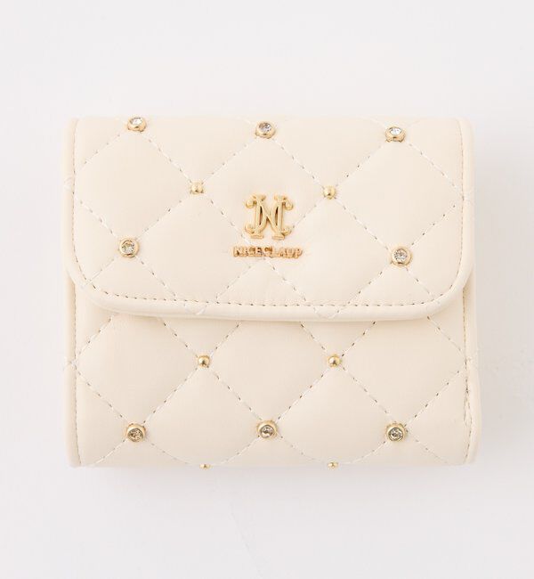  「【HolidayCollection】ビジュースタッズウォレット」|その他|アイボリー