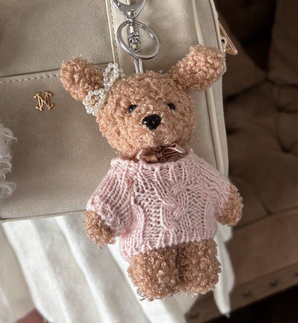  「ニットベアバッグチャーム」|その他|