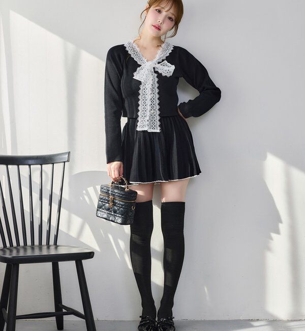  「WEB限定/チャーム付きキルティングバニティバッグ」|ショルダー・メッセンジャー|