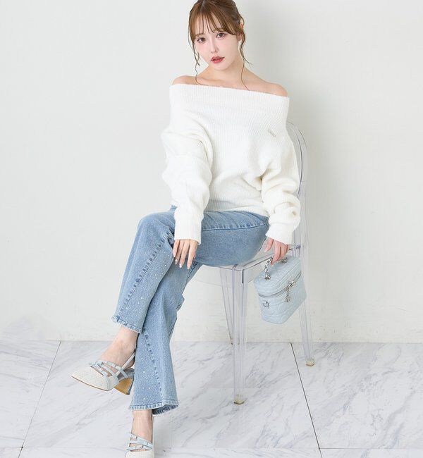  「WEB限定/チャーム付きキルティングバニティバッグ」|ショルダー・メッセンジャー|