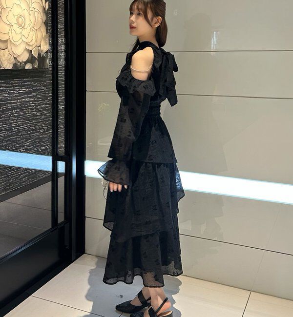  「アメスリティアードロングワンピース」|ワンピース|