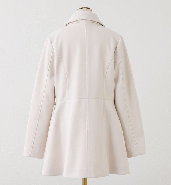  「【SＭサイズあり】リボン取り外し可能ミドルコート」|その他|