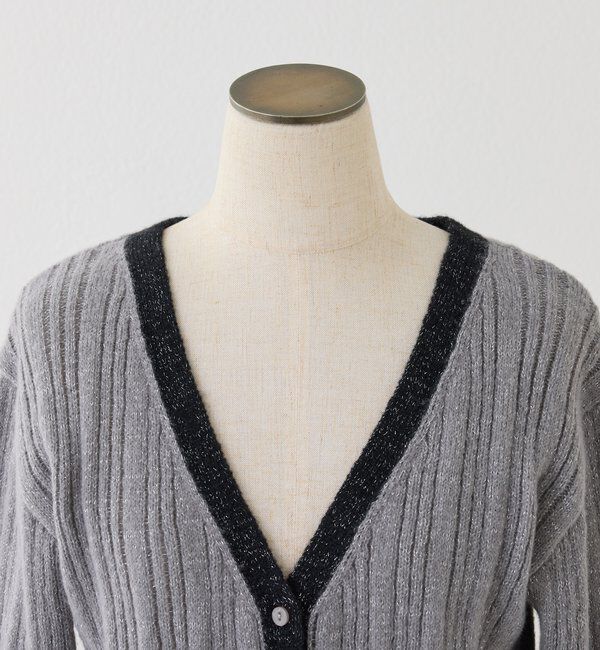  「配色カーディガン」|ニット・セーター|