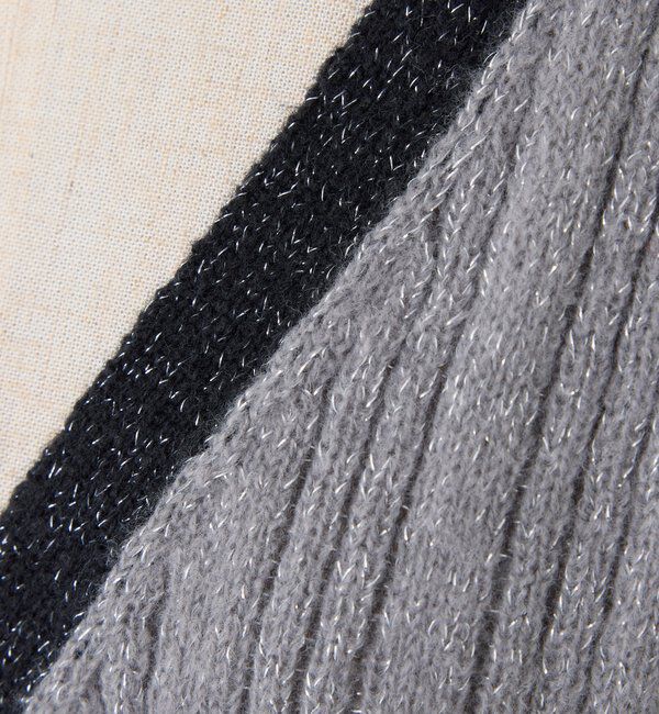  「配色カーディガン」|ニット・セーター|