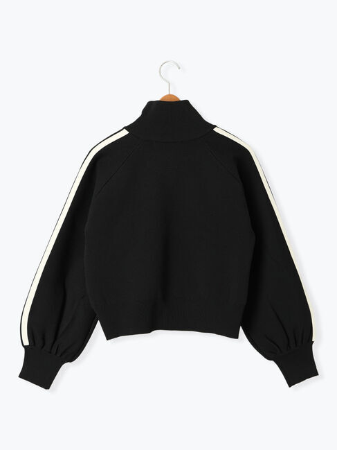 Lugnoncure「スタンドネックニットトラックジャケット」|ニット・セーター|