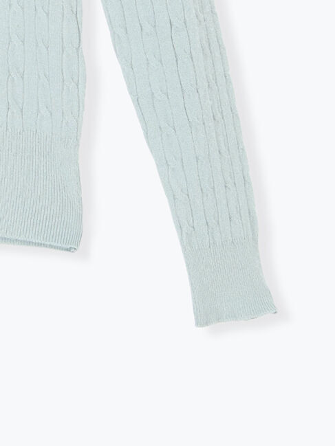 Te chichi TERRASSE「もちもちケーブルクルーネックニット」|ニット・セーター|