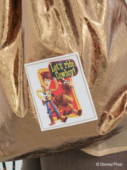 Samansa Mos2 blue「トイ・ストーリー/箔加工ナップザック」|その他|