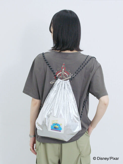 Samansa Mos2 blue「トイ・ストーリー/箔加工ナップザック」|その他|