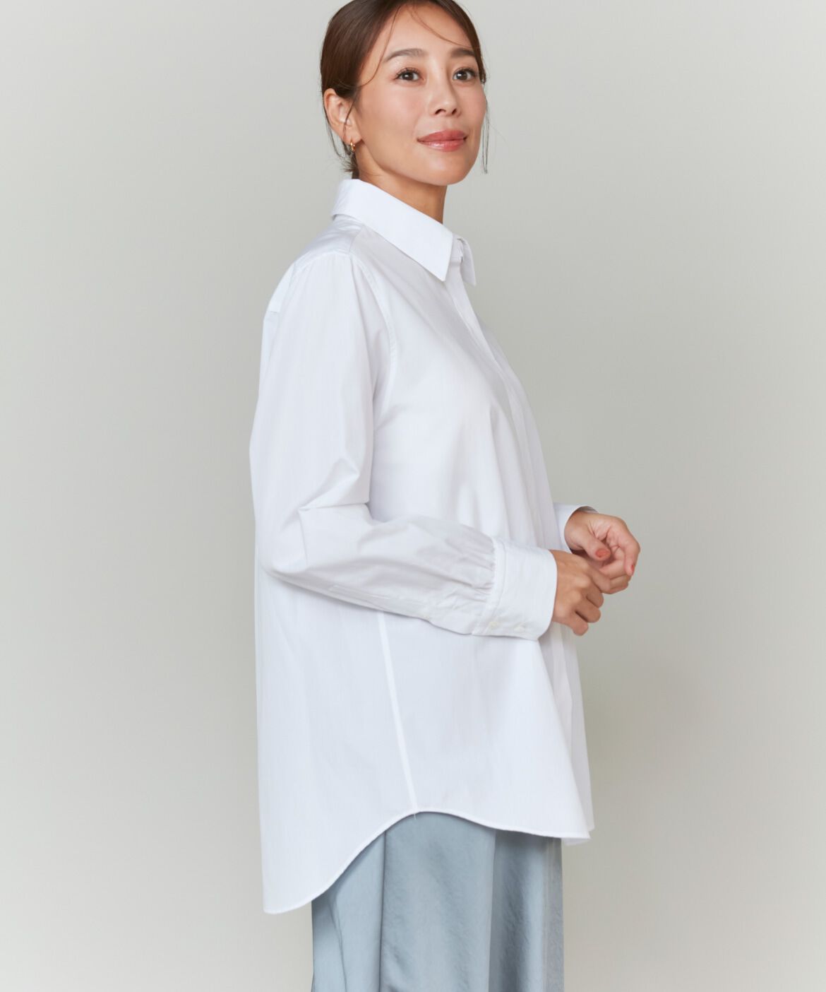 INED「ベーシックシャツ《THOMAS MASON》」|シャツ・ブラウス|