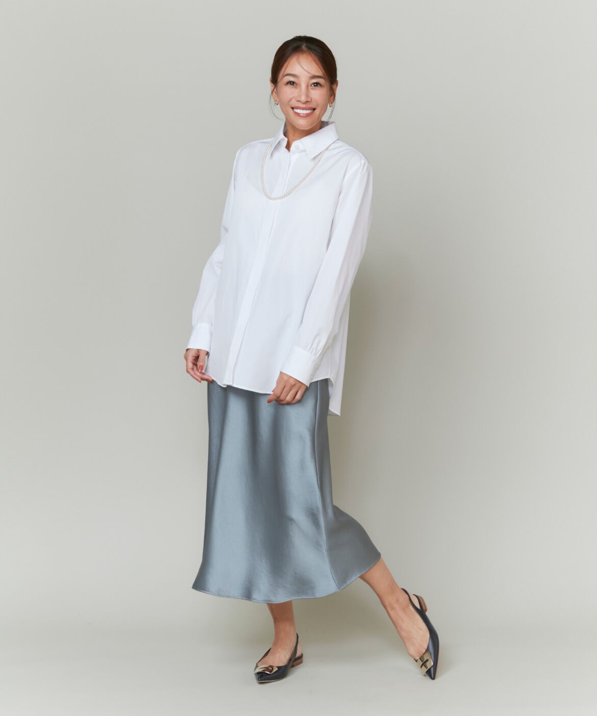 INED「ベーシックシャツ《THOMAS MASON》」|シャツ・ブラウス|