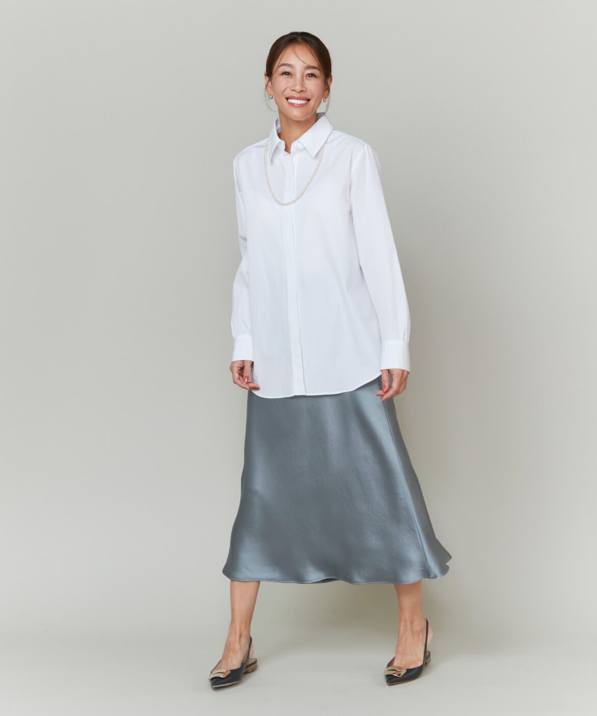 INED「ベーシックシャツ《THOMAS MASON》」|シャツ・ブラウス|