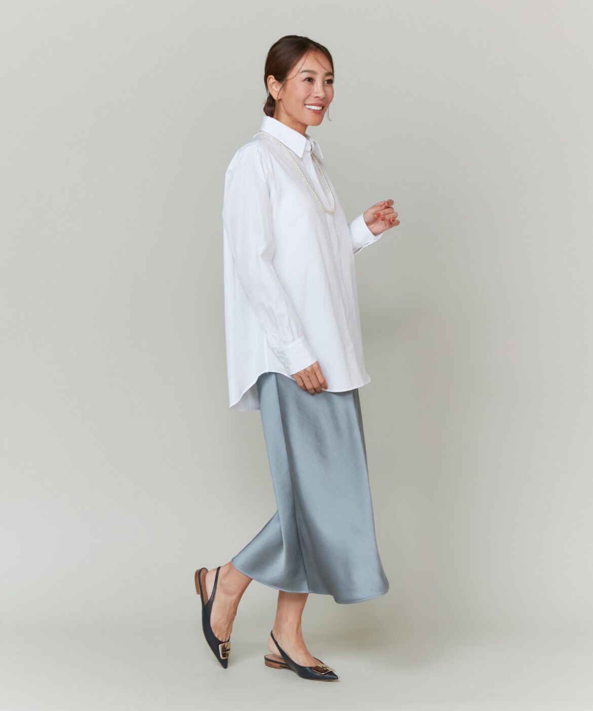 INED「ベーシックシャツ《THOMAS MASON》」|シャツ・ブラウス|