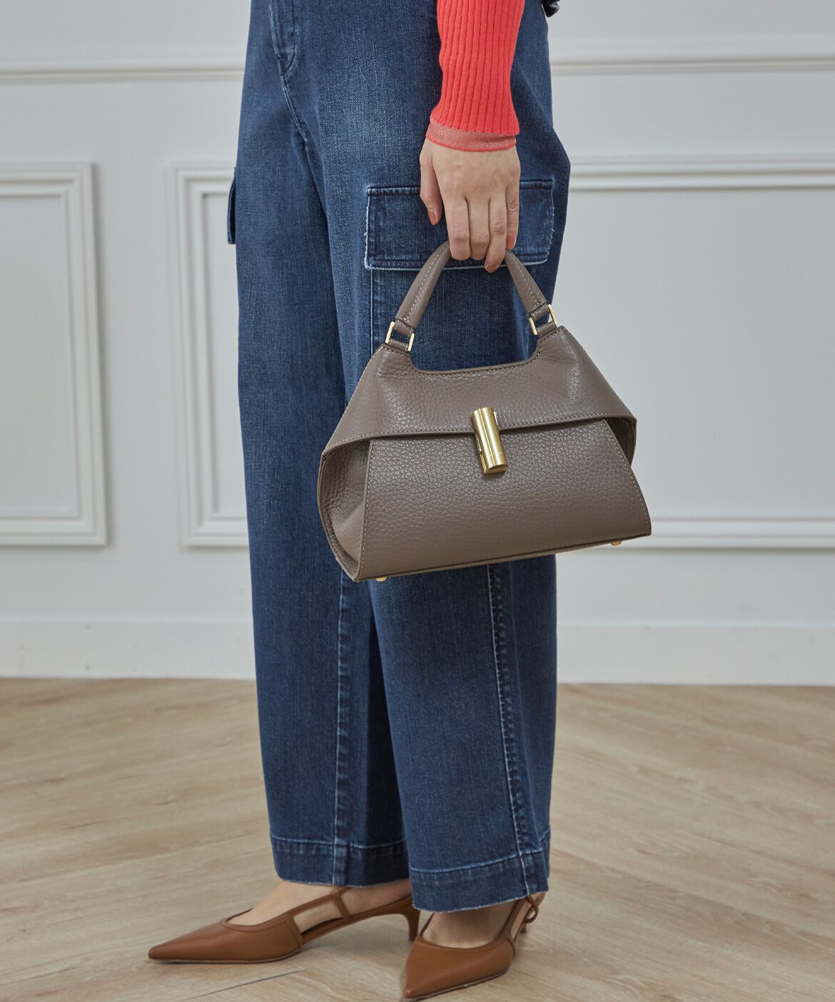 INED「《SUPERIOR CLOSET》Emma Medium Satchel バッグ《ARCADIA》」|ハンドバッグ|