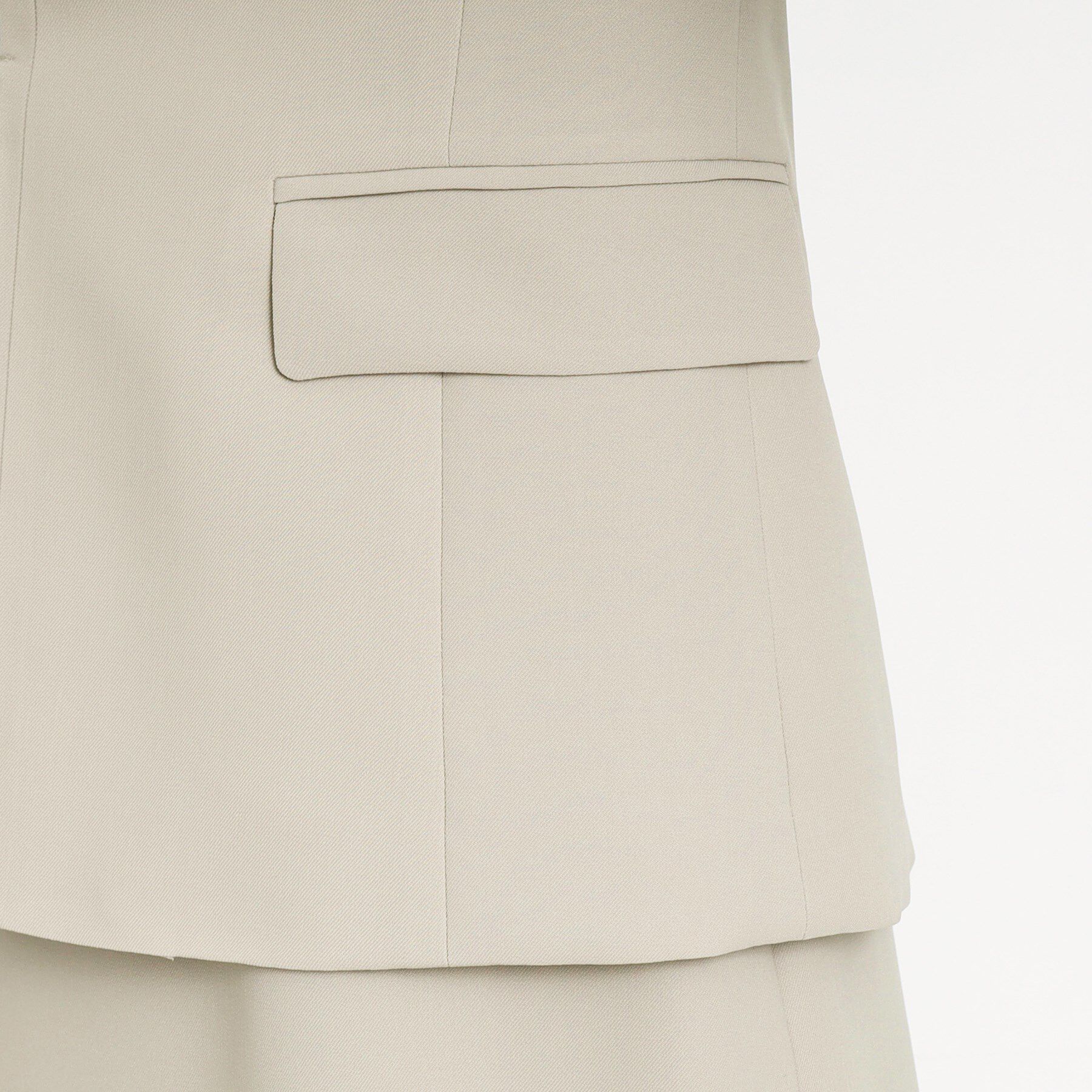 COUP DE CHANCE「【洗える／日本製】カラーレスジャケット」|ノーカラージャケット|